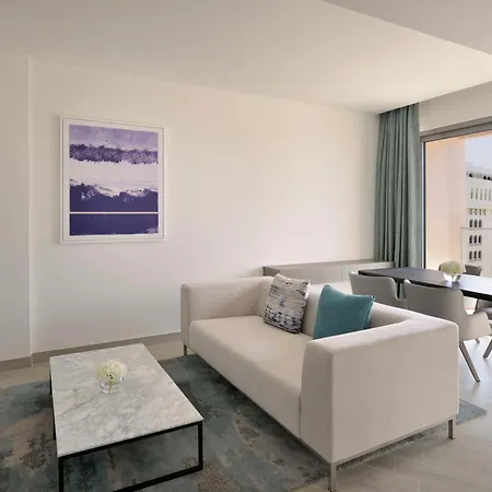 Moevenpick Hotel & Apartments Ghala Muscat Exterior photo A living room in a typical apartment